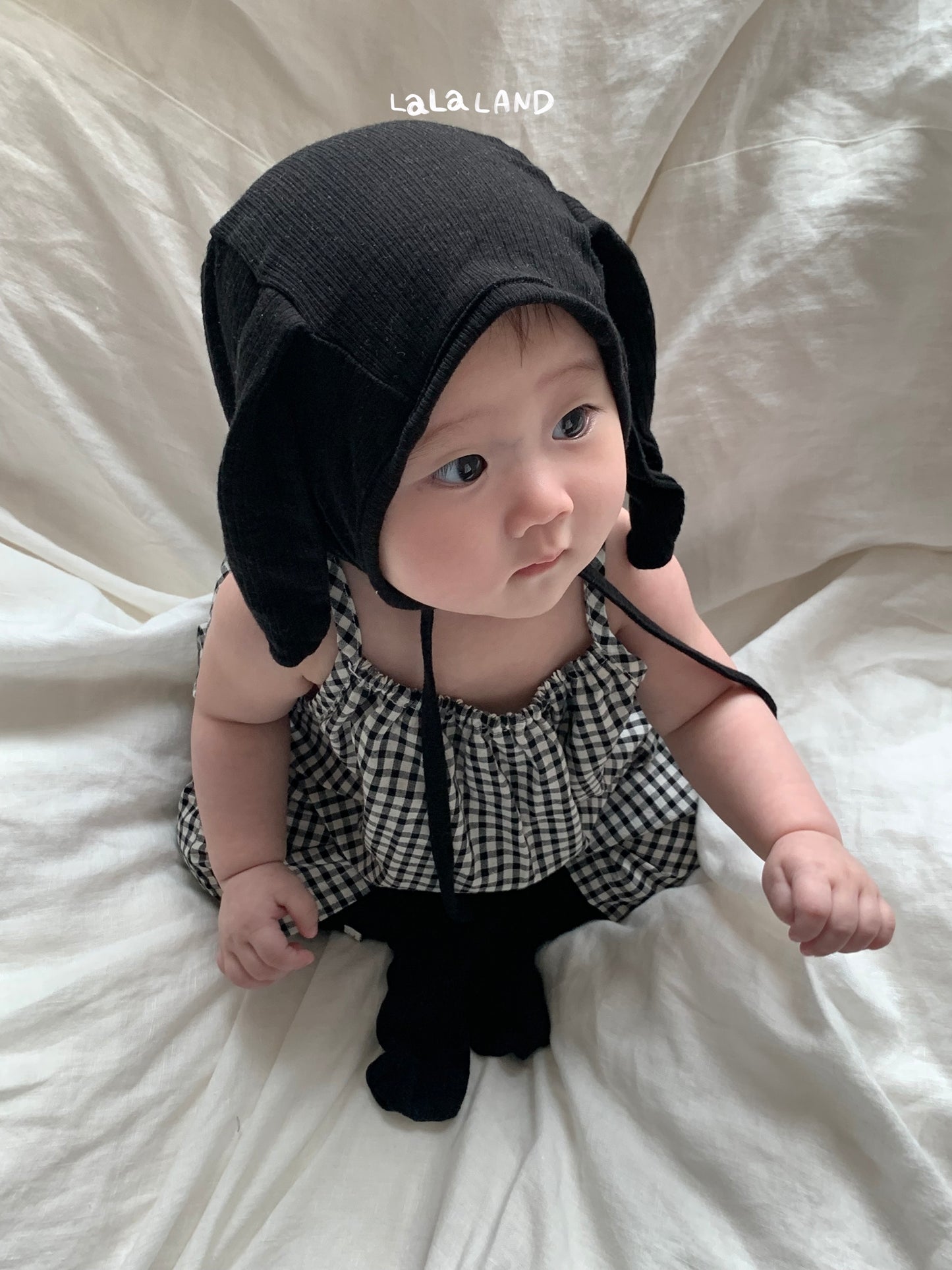 【PREORDER受付終了、ご希望はお問い合わせください。】6.Baby Summer Rib Bunny Beanie