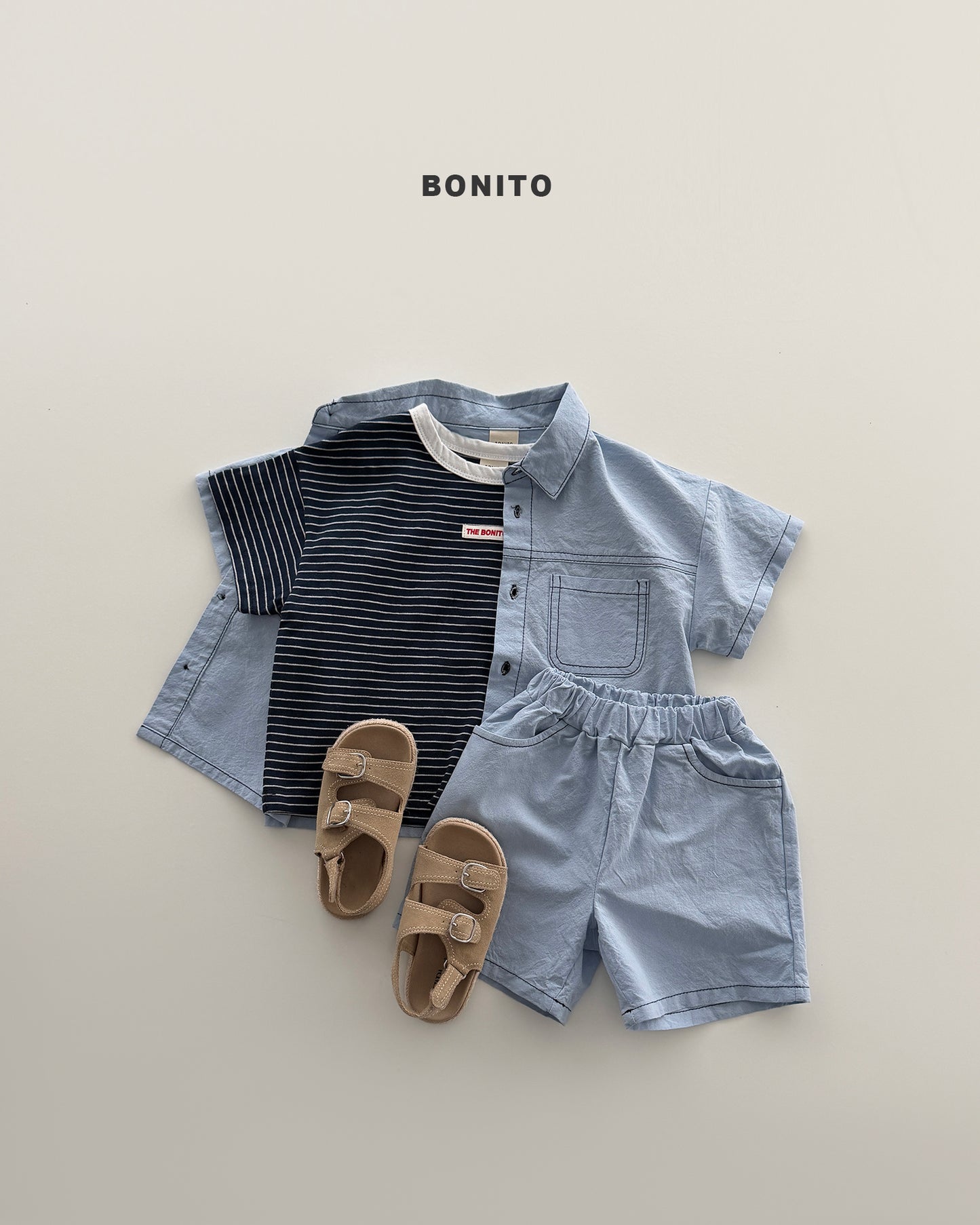 【PREORDER 4日間限定】34.two pocket linen set