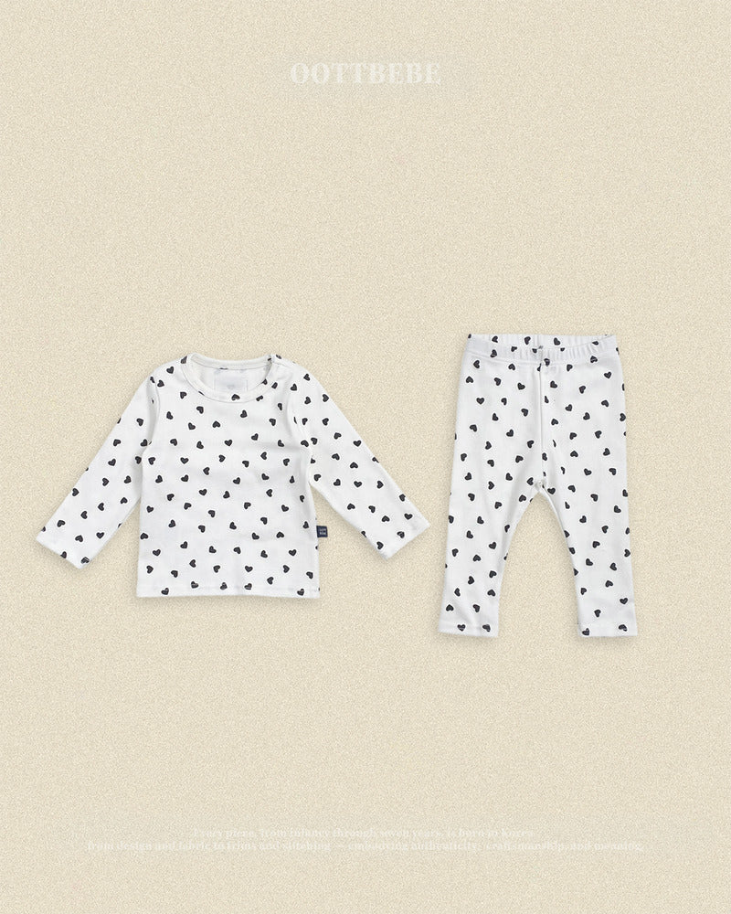 【PRE-ODER〆8.9(sun)】31.Petit Heart Loungewear | oottbebe