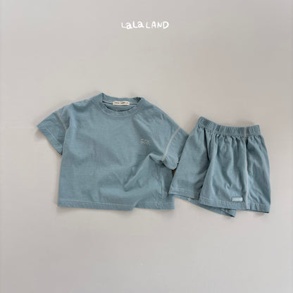 【PREORDER受付終了、ご希望はお問い合わせください。】57.Color Block Point T-shirt