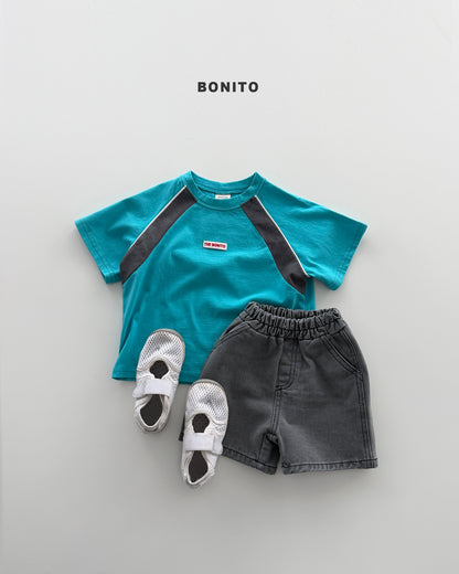 【PREORDER 4日間限定】38.raglan side color tee