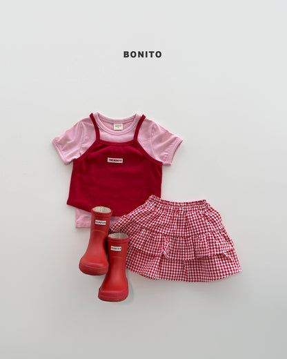 【PREORDER 4日間限定】48.sorbet cancan skirt