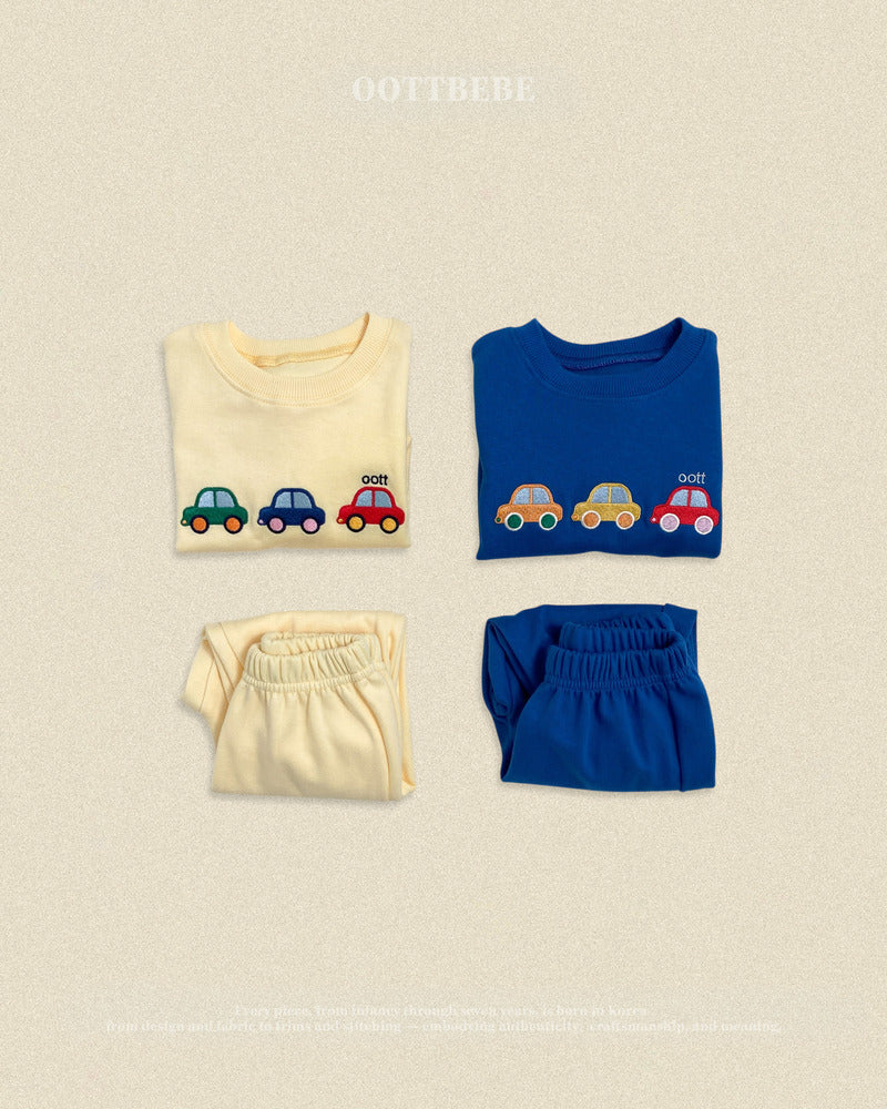 【PRE-ODER〆8.9(sun)】04.Car Top & Bottom Set | oottbebe