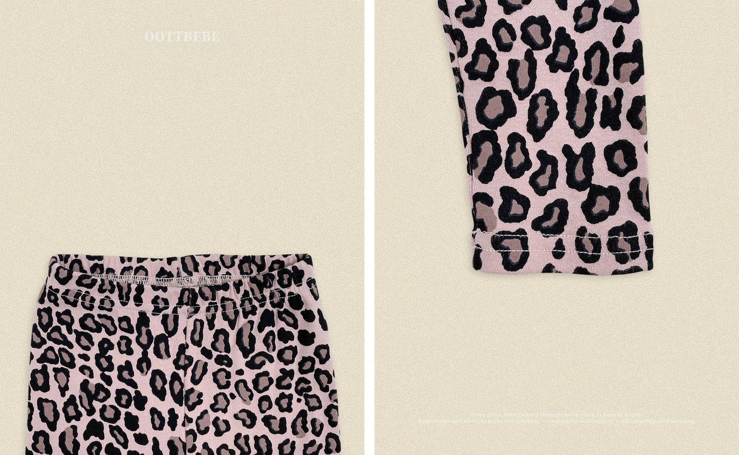 【PRE-ODER〆8.9(sun)】33.Little Leopard Loungewear | oottbebe