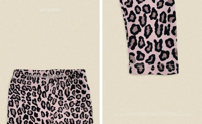 【秋のPRE-ODER 5%OFF】33.Little Leopard Loungewear | oottbebe