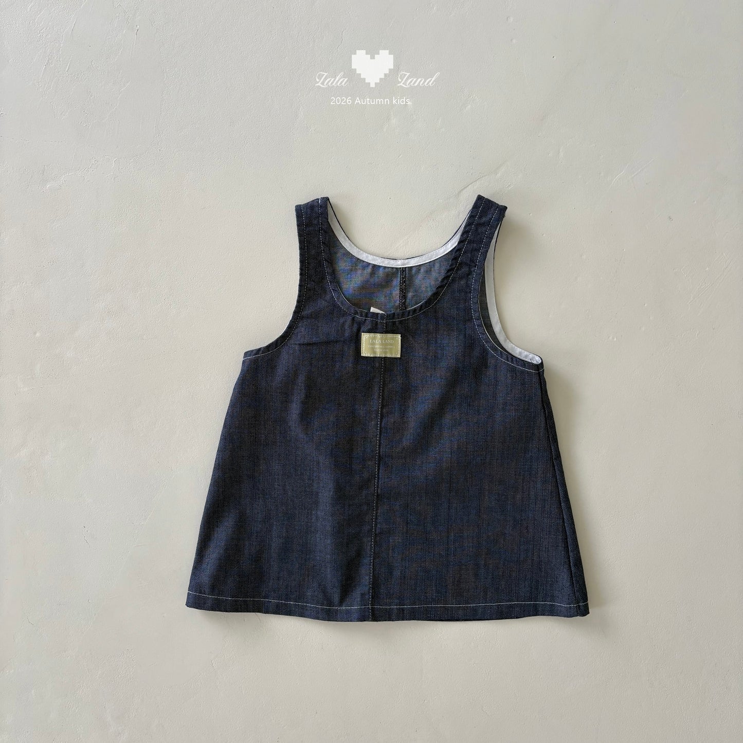 【PRE-ODER〆8.9(sun)】12.Heart-pocket Dress | lalaland
