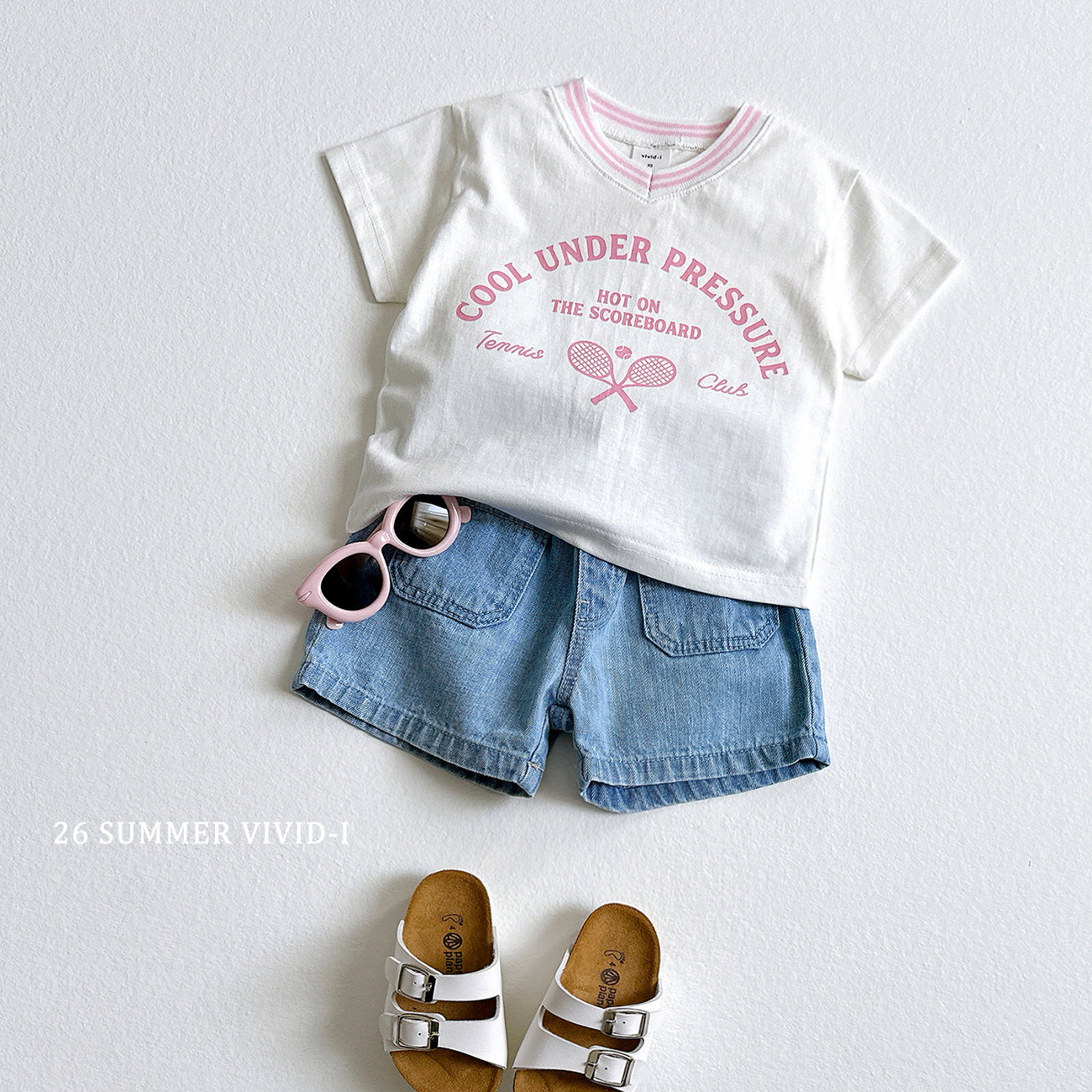 【PREORDER受付終了、ご希望はお問い合わせください。】93.VNeck Tennis Set