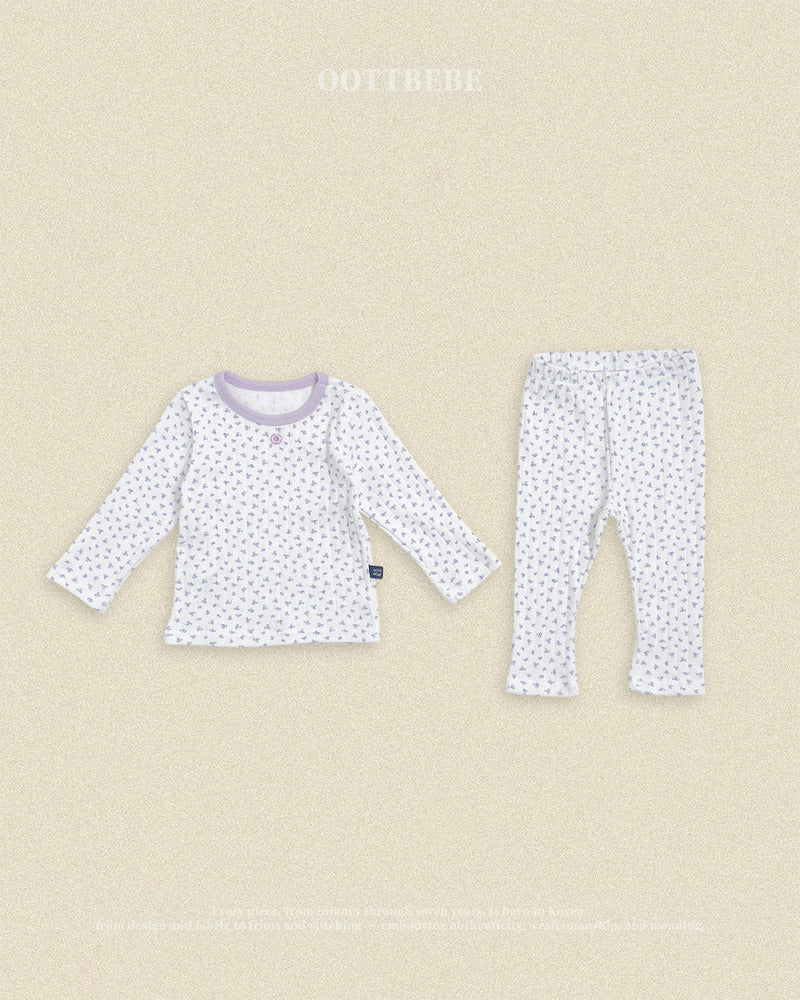 【PRE-ODER〆8.9(sun)】24.Coco Flower Loungewear | oottbebe