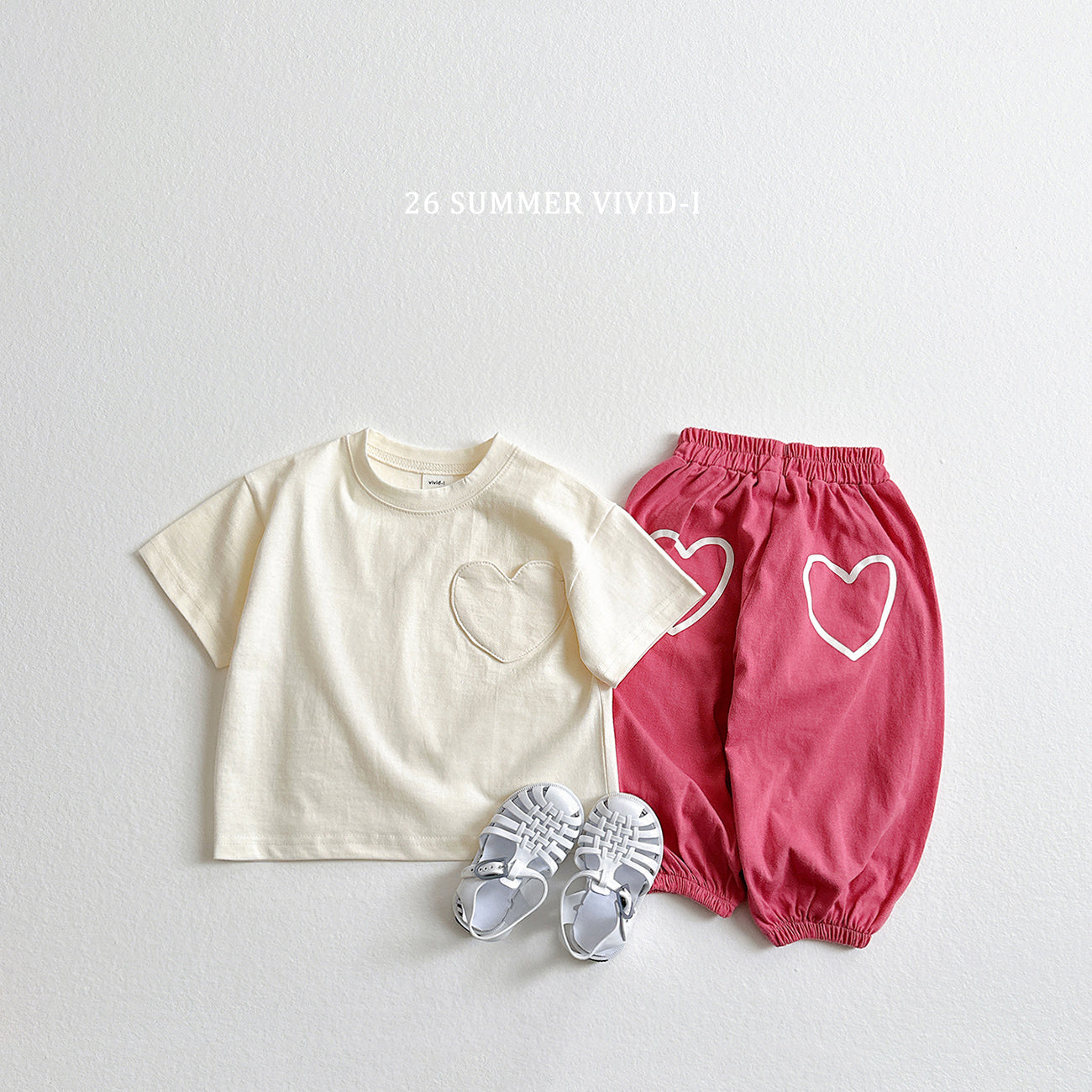 【PREORDER受付終了、ご希望はお問い合わせください。】79.Heart Pocket ShortSleeve Tee