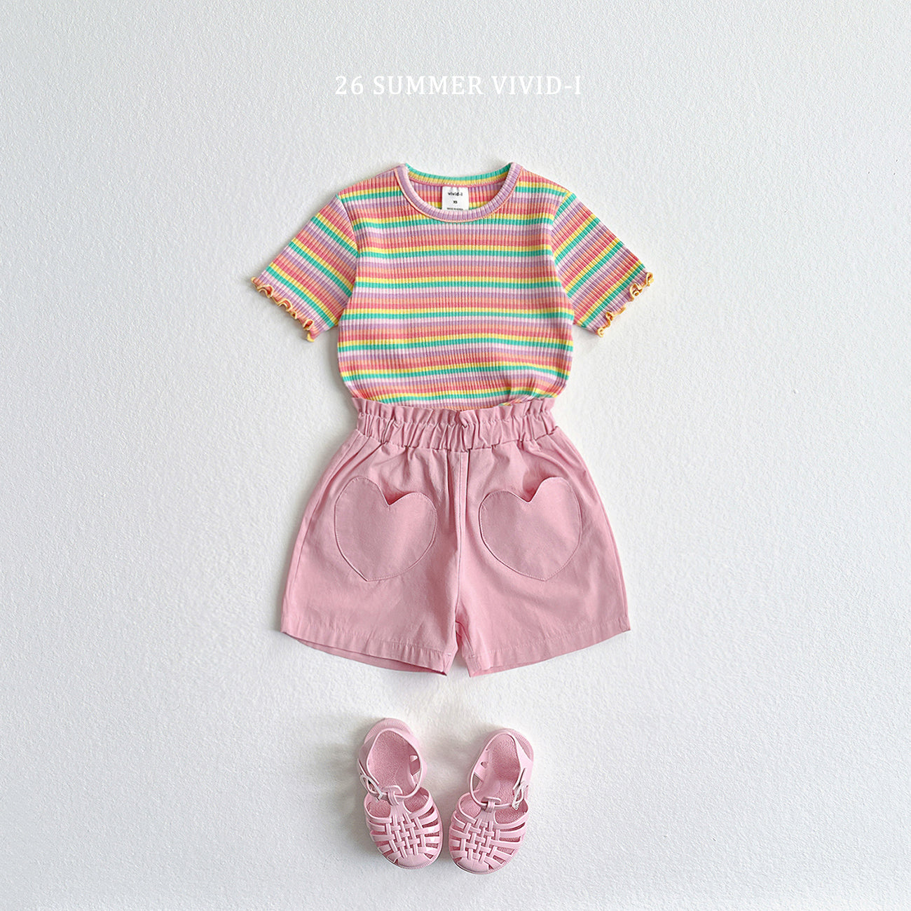 【PREORDER受付終了、ご希望はお問い合わせください。】25.Heart Pocket Shorts