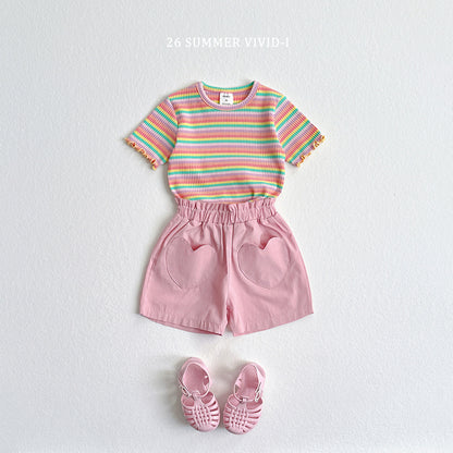 【PREORDER受付終了、ご希望はお問い合わせください。】25.Heart Pocket Shorts