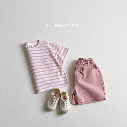 【PREORDER受付終了、ご希望はお問い合わせください。】14.Stitch Cotton Shorts