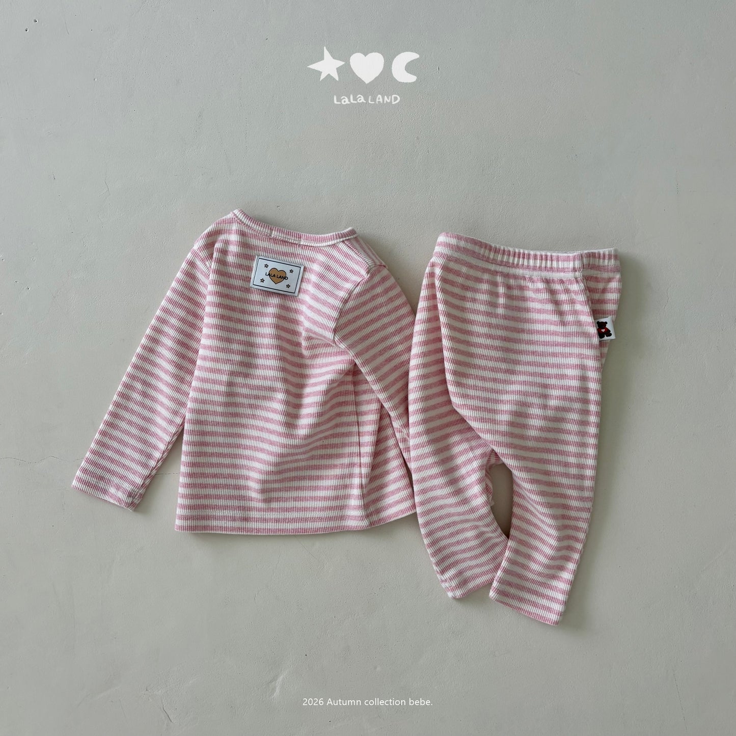 【PRE-ODER〆8.9(sun)】22.Stripe Snug Tee | lalaland