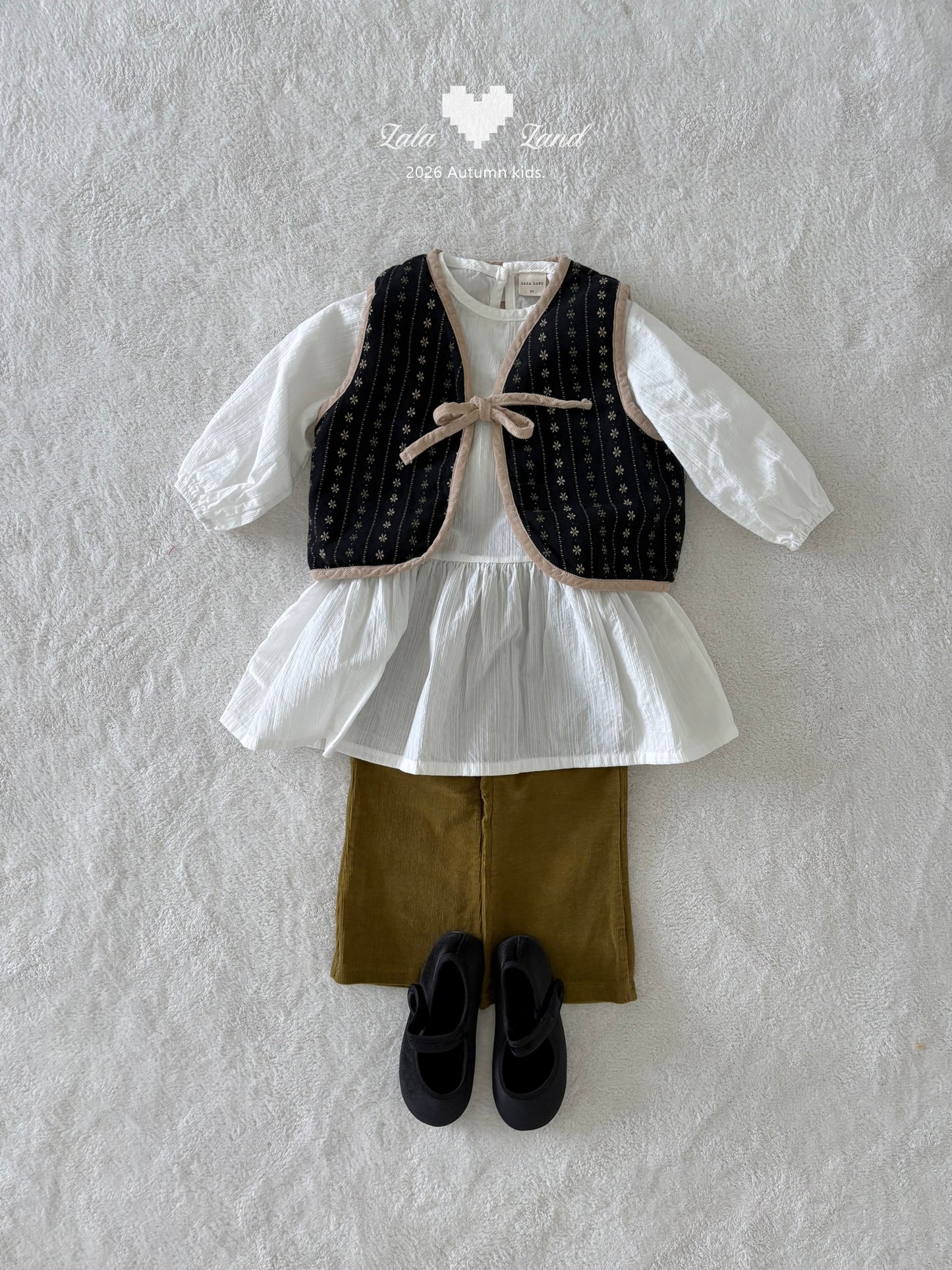 【PRE-ODER〆8.9(sun)】07.Hippie Reversible Vest | lalaland