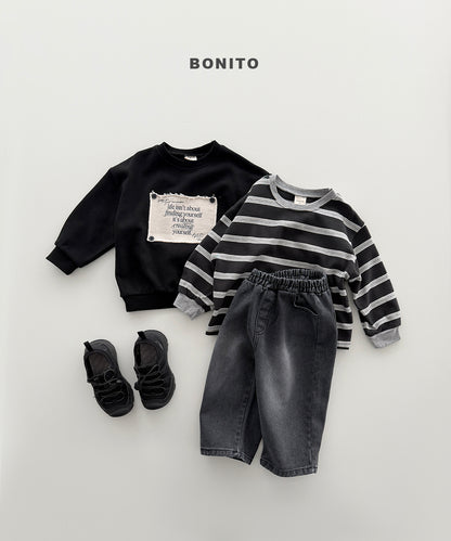 05.Brushed Denim Pants