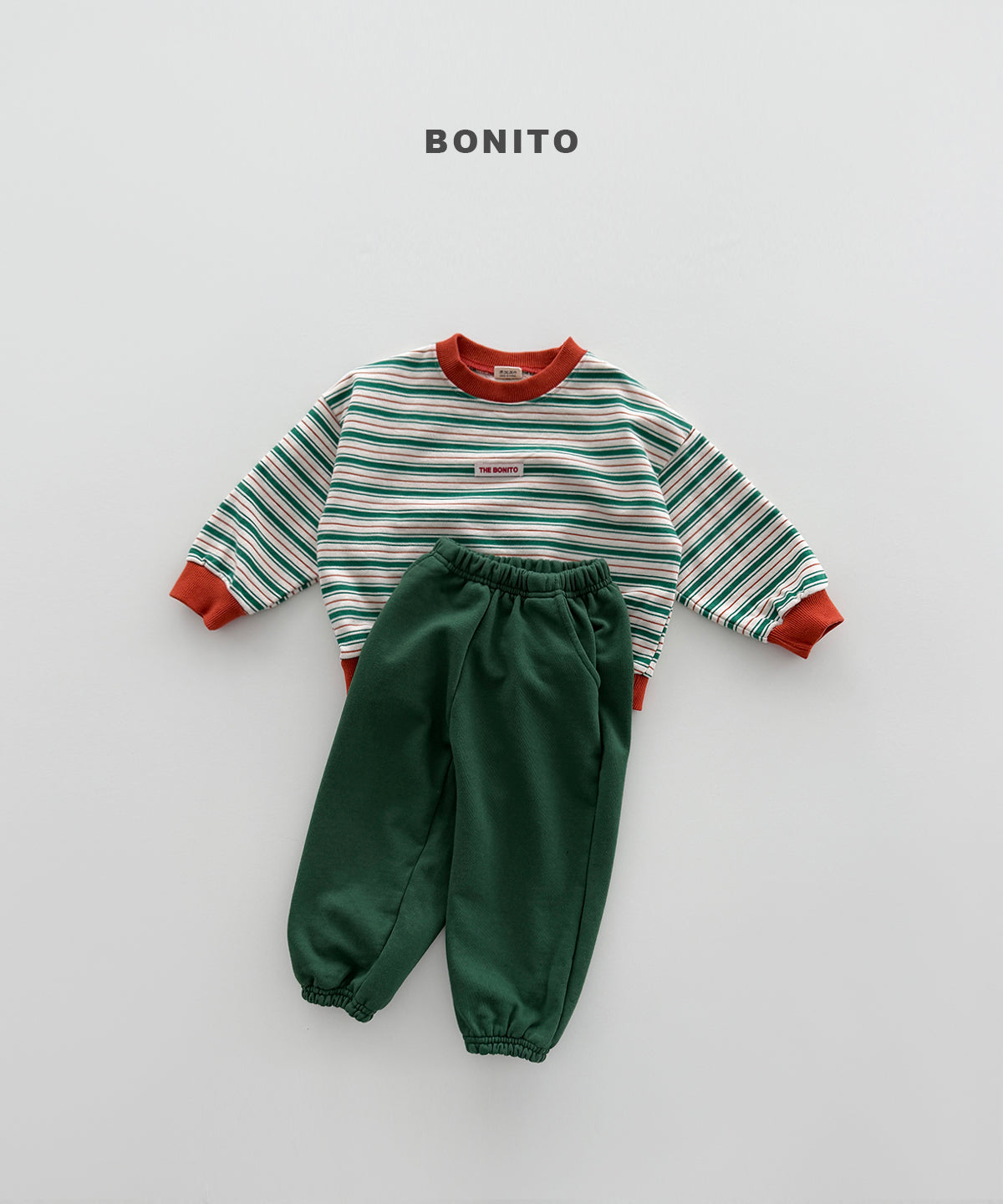 42.Feeling Stripe Sweatshirt