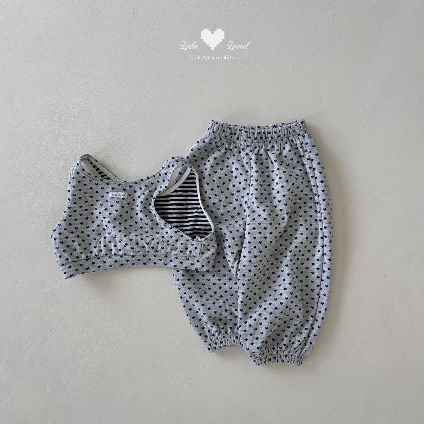 【PRE-ODER〆8.9(sun)】18.Heart Vest | lalaland