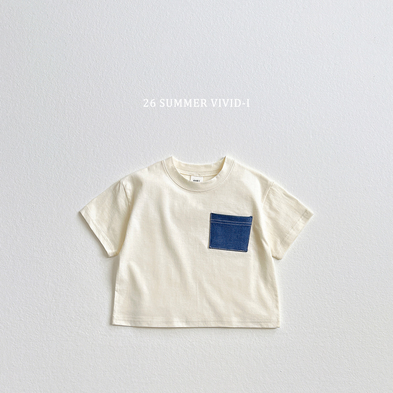 【PREORDER受付終了、ご希望はお問い合わせください。】65.Pocket Denim ShortSleeve Tee