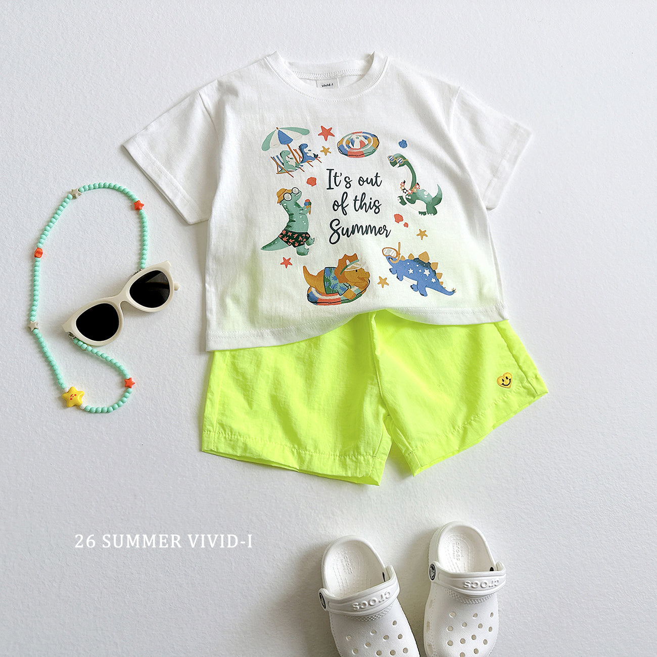 【PREORDER受付終了、ご希望はお問い合わせください。】47.Vacance Dino ShortSleeve Tee