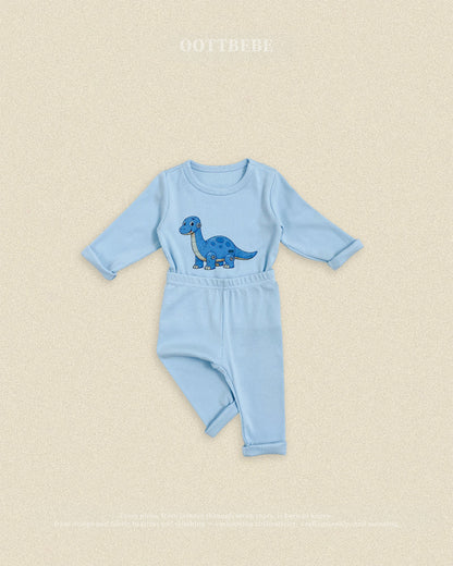 【秋のPRE-ODER 5%OFF】29.Robot Dinosaur Loungewear | oottbebe