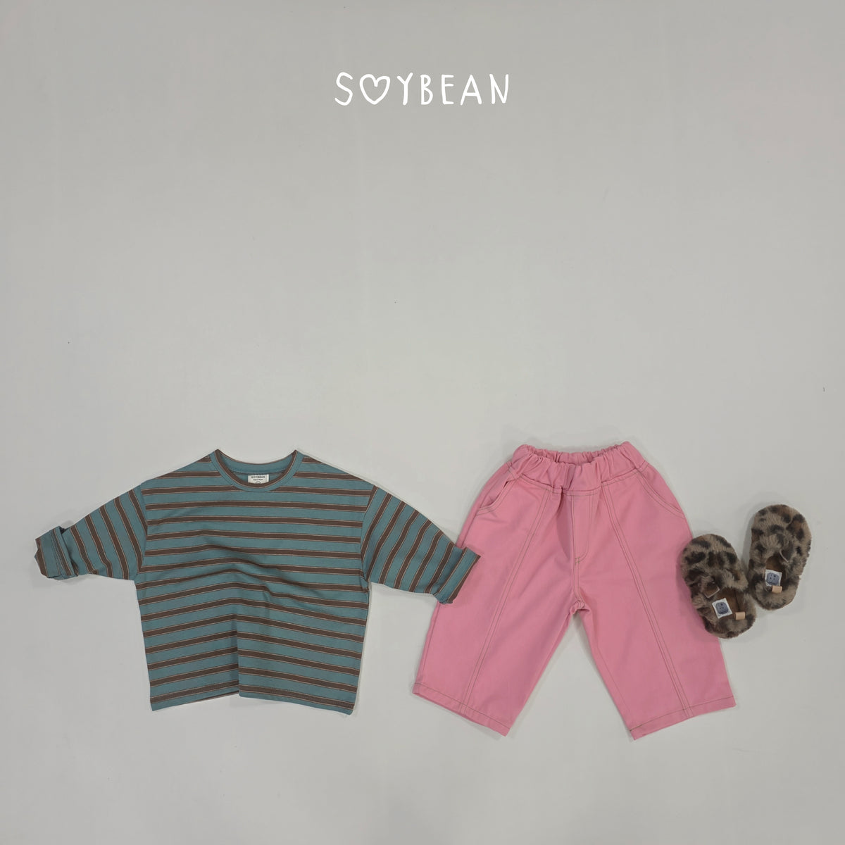 【秋のPRE-ODER 5%OFF】09.Oversized Boxy Stripe Tee (7 Sizes)