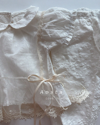 【PREORDER受付終了、ご希望はお問い合わせください。】61.Collar Blouse