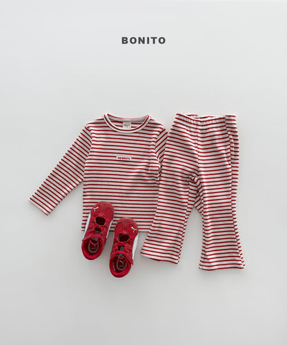 49.Heavyweight Stripe Slim Set