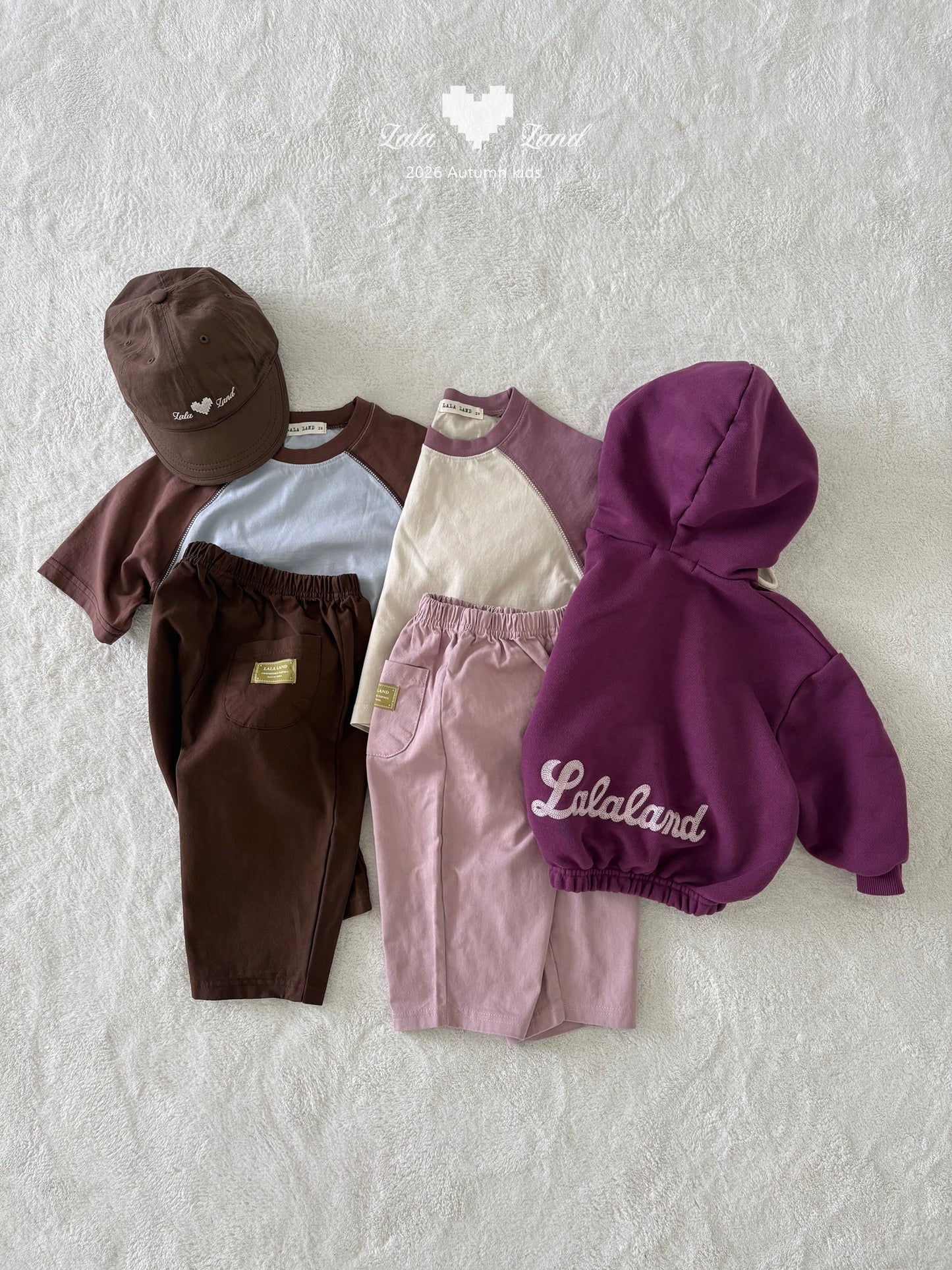 【PRE-ODER〆8.9(sun)】23.Latte Raglan Tee | lalaland