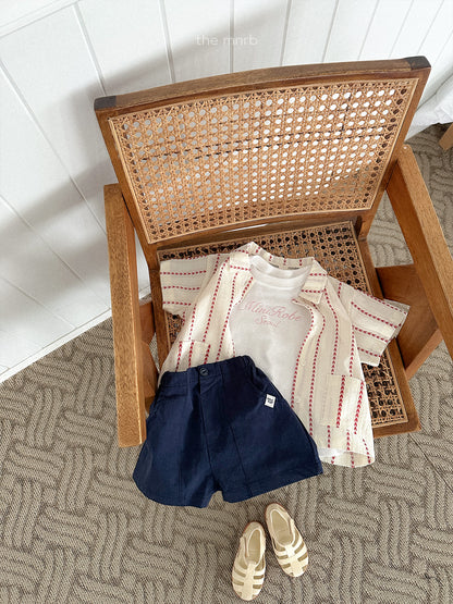 twill short pants | minirobe