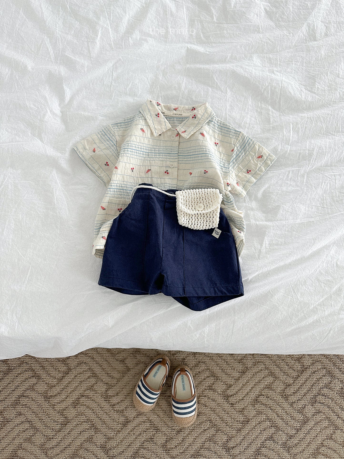 twill short pants | minirobe