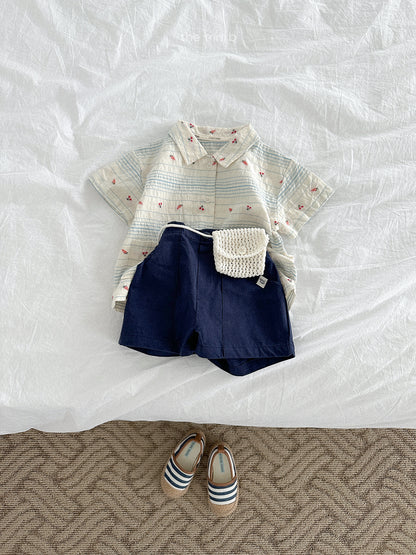 twill short pants | minirobe