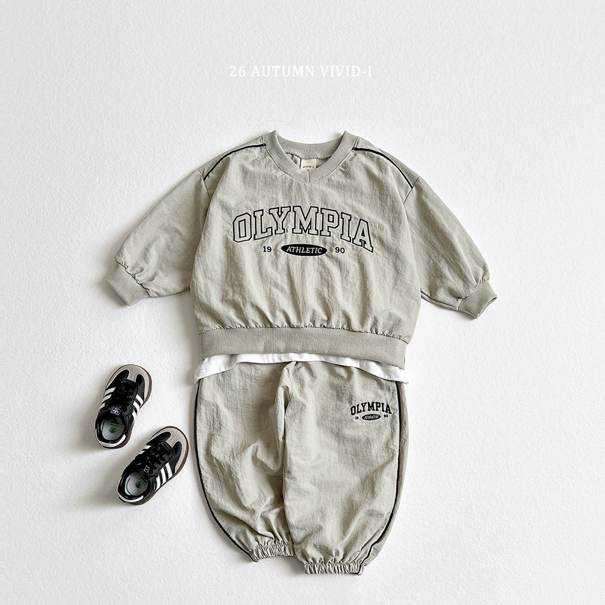 【秋のPRE-ODER 5%OFF】06.Olympia Windbreaker Jogger Pants