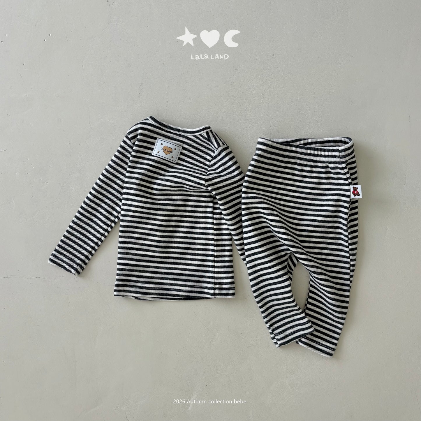 【PRE-ODER〆8.9(sun)】23.Stripe Leggings | lalaland