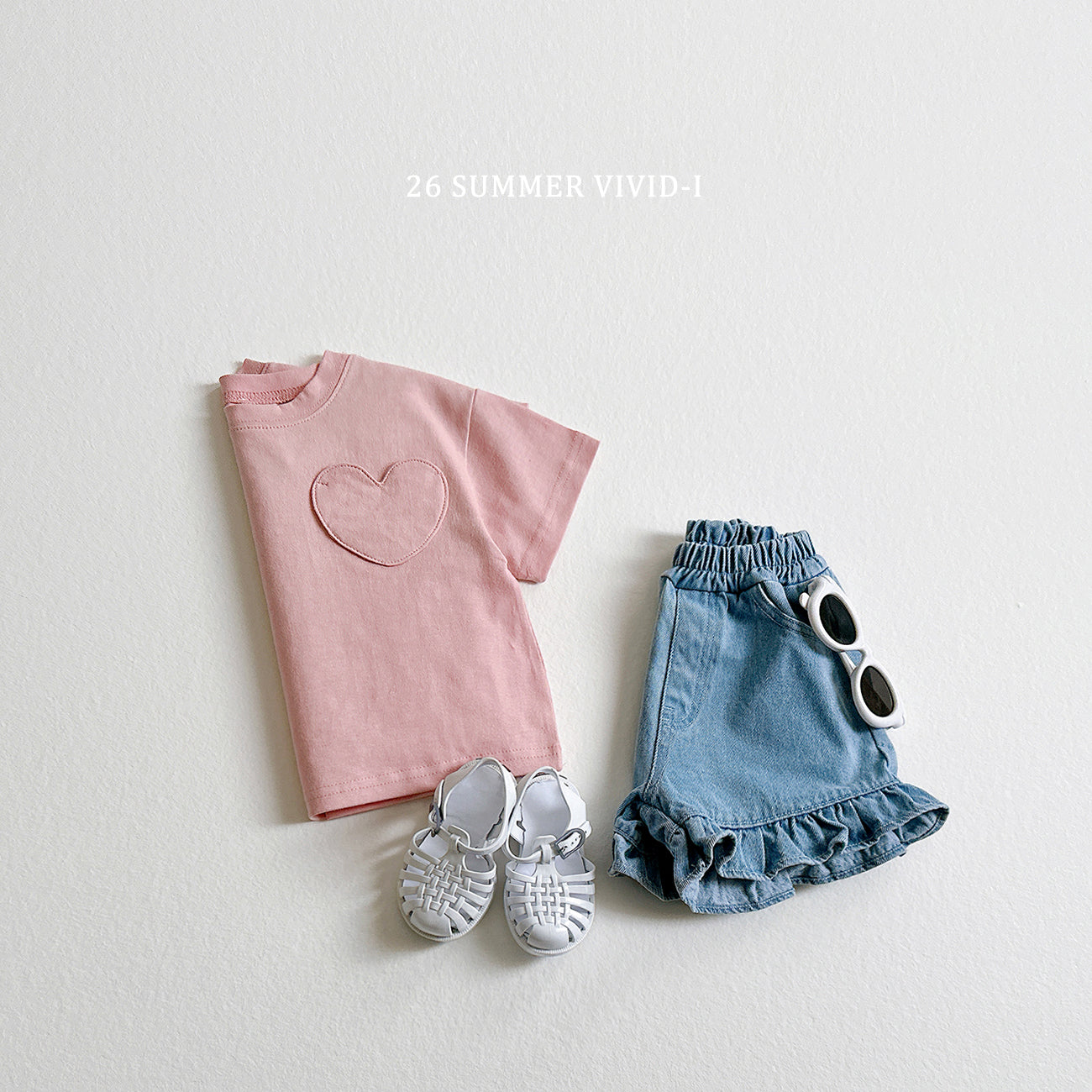 【PREORDER受付終了、ご希望はお問い合わせください。】12.Frill NonFade Denim Shorts