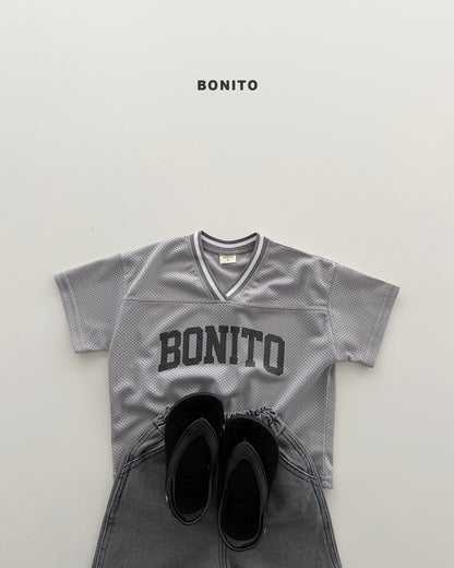 【PREORDER 4日間限定】15.bonito mesh tee