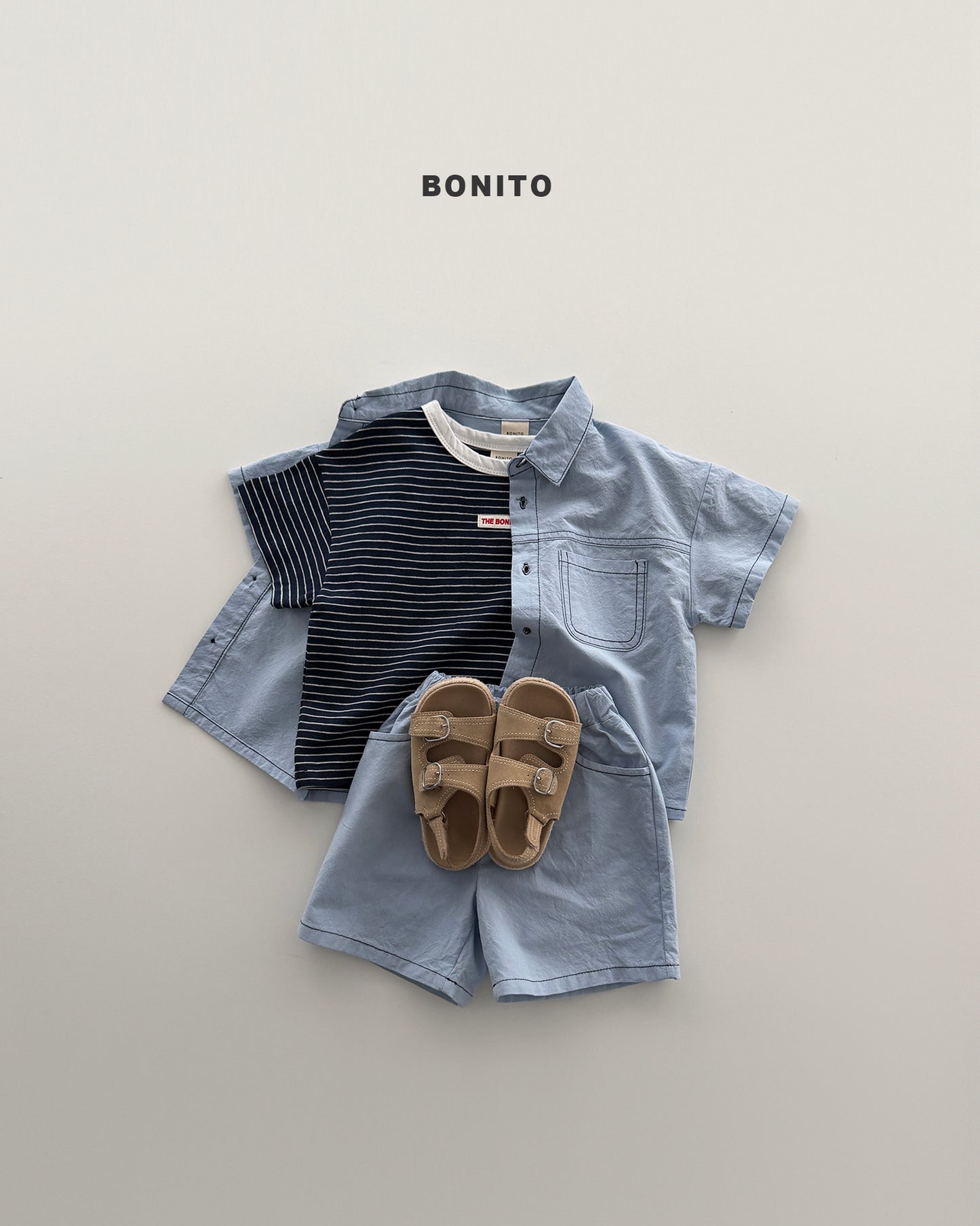 【PREORDER 4日間限定】34.two pocket linen set