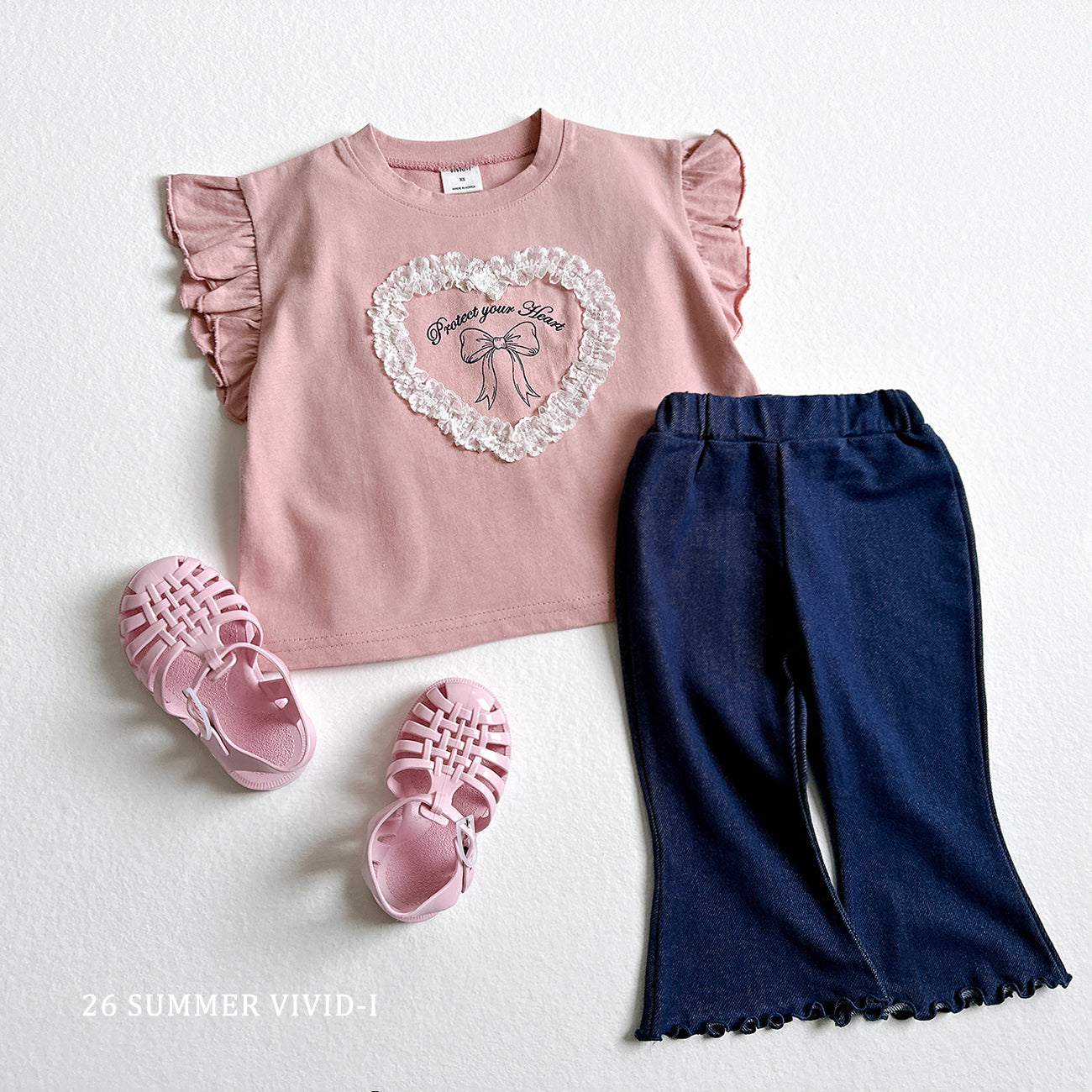 【PREORDER受付終了、ご希望はお問い合わせください。】29.Summer Indigo Bell 7分丈 Pants