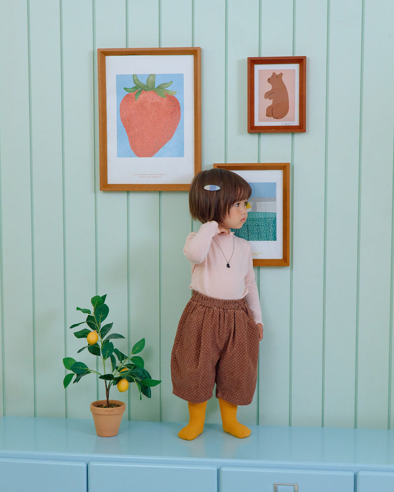 【PRE-ODER〆8.9(sun)】45.Petit Dot Pumpkin Pants – 6/10 Length | oottbebe