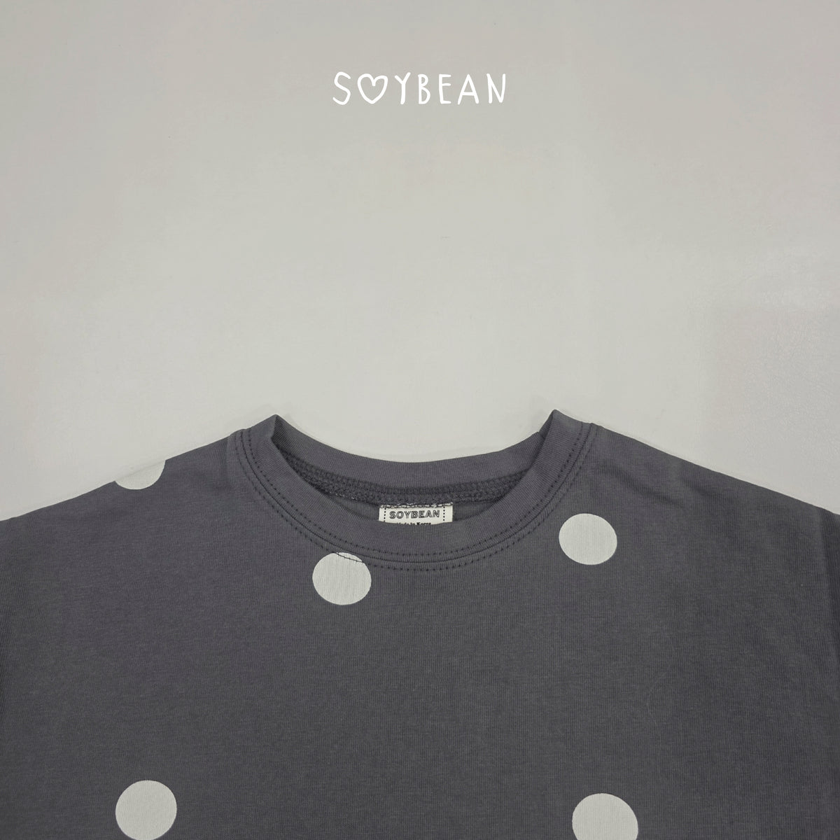 【秋のPRE-ODER 5%OFF】11.Oversized Boxy Dot Tee (7 Sizes)