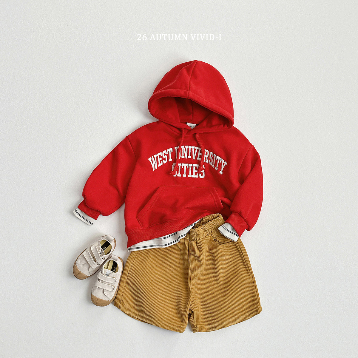 【秋のPRE-ODER 5%OFF】66.West Hooded Sweatshirt