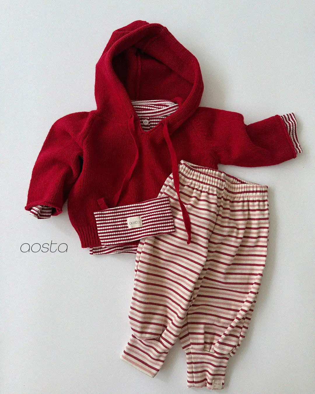 【秋のPRE-ODER 5%OFF】10.Knit Cookie Hoodie