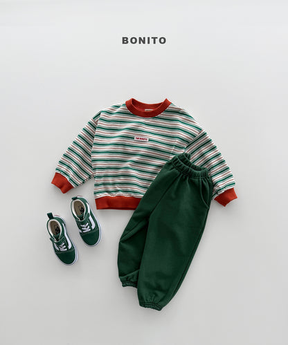 42.Feeling Stripe Sweatshirt