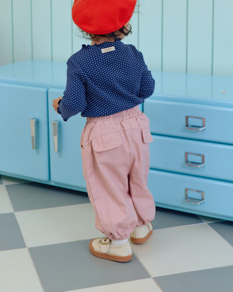 【PRE-ODER〆8.9(sun)】41.Dot Frill T-Shirt | oottbebe