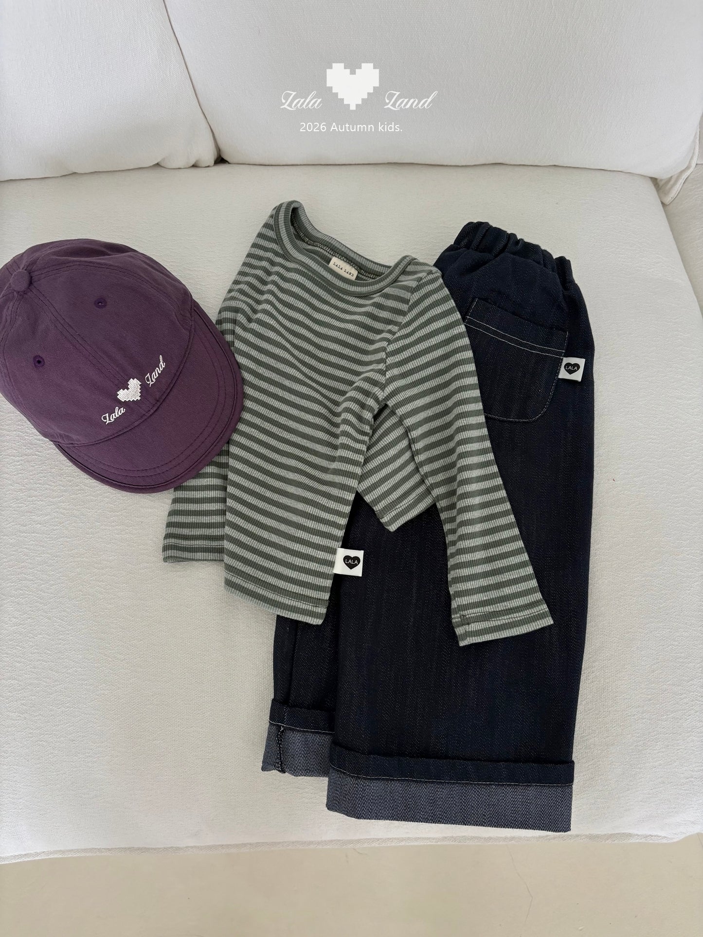【PRE-ODER〆8.9(sun)】21.Muse Stripe Tee | lalaland