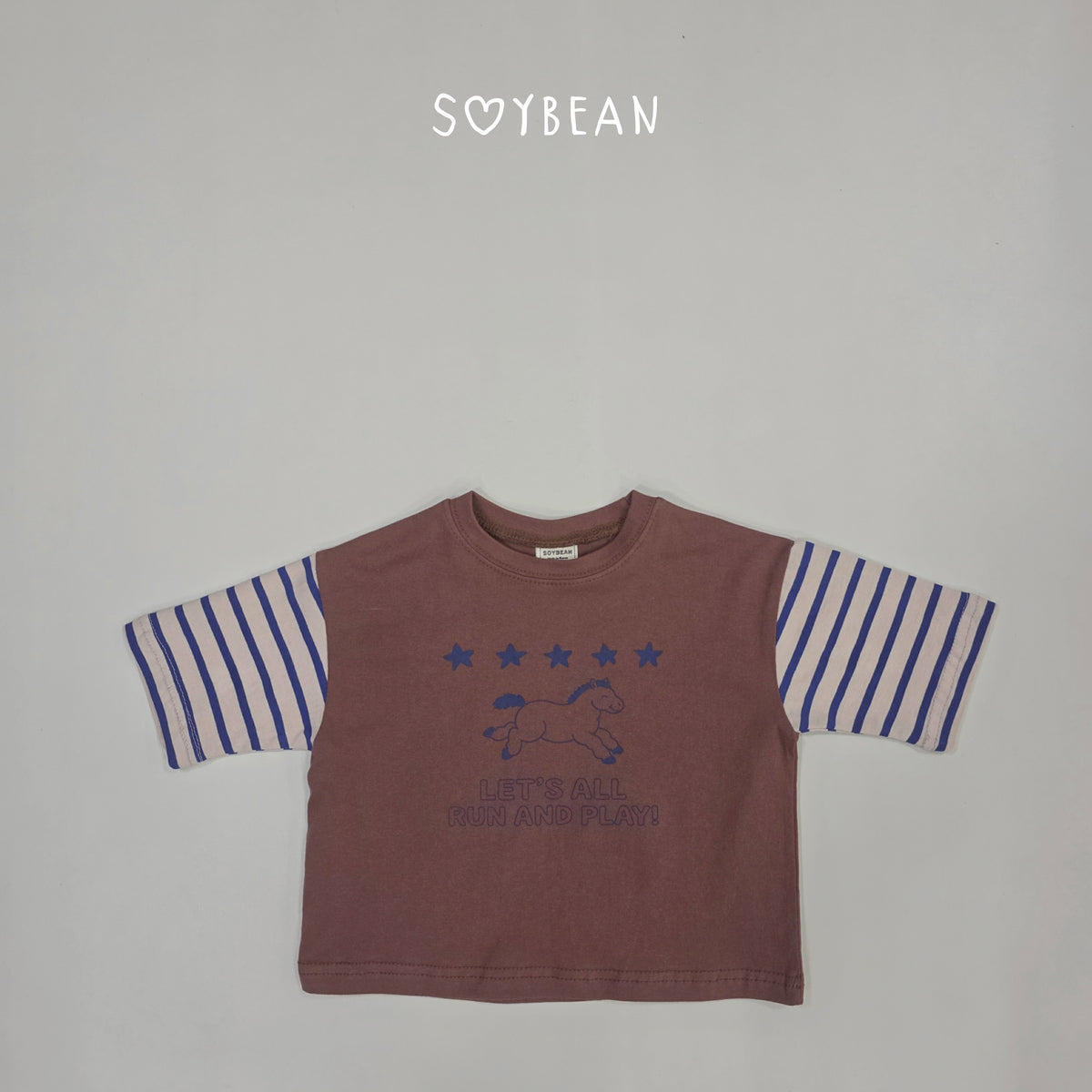 【秋のPRE-ODER 5%OFF】28.Pony Star Cropped Tee (7 Sizes)