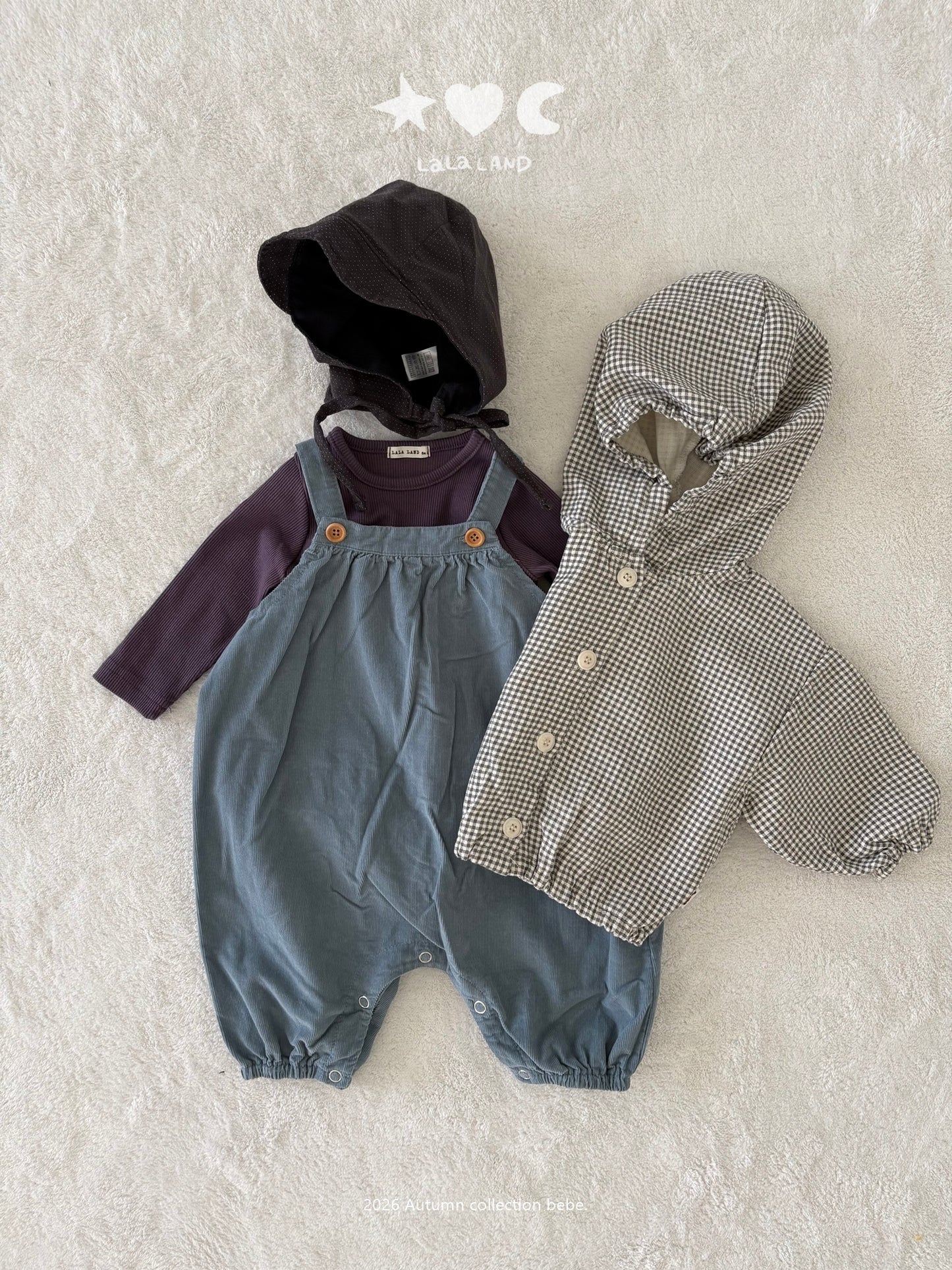 【PRE-ODER〆8.9(sun)】14.Butter Overalls | lalaland