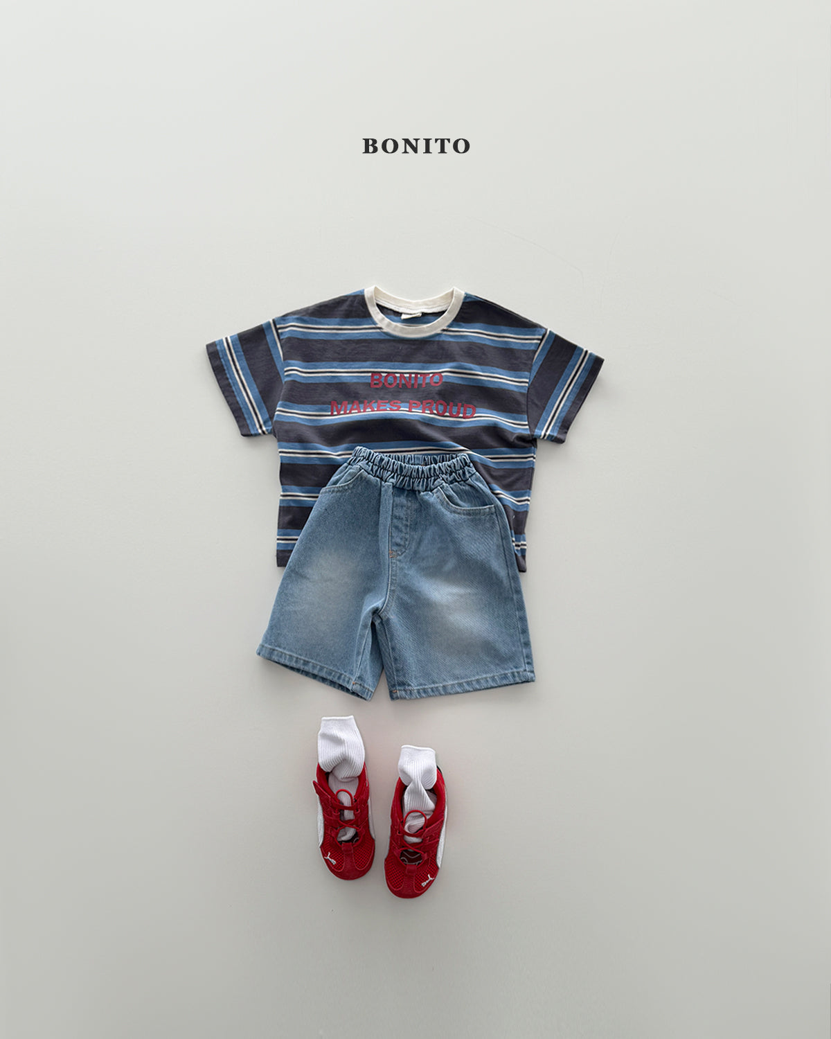 【PREORDER 4日間限定】19.Proud Stripe T-shirt
