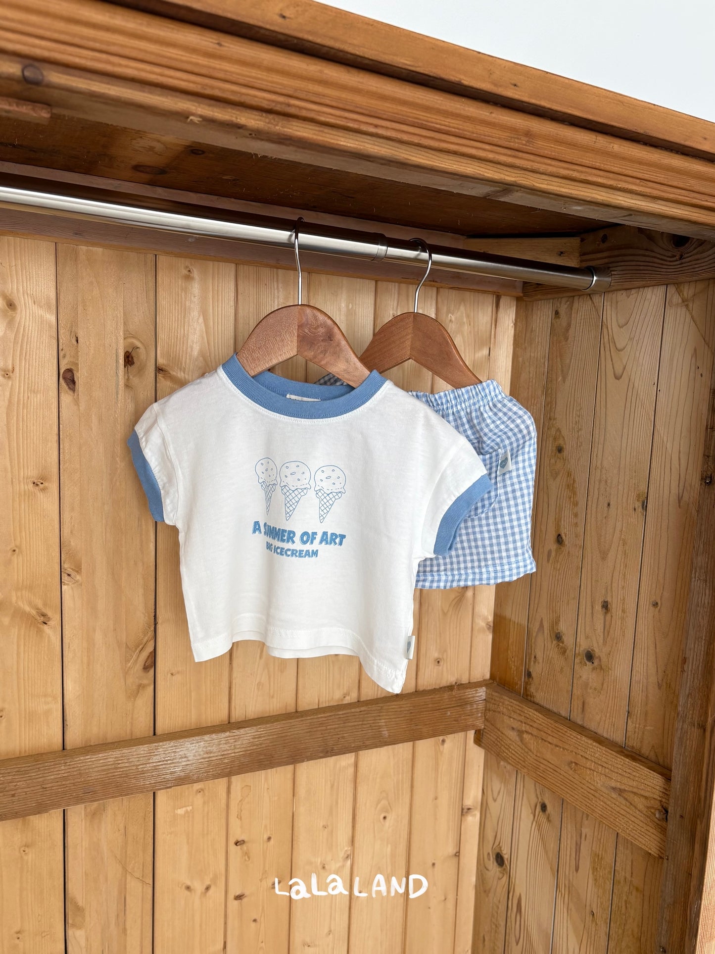 【PREORDER受付終了、ご希望はお問い合わせください。】26.Baby Ice Cream T-shirt