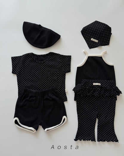 【PREORDER受付終了、ご希望はお問い合わせください。】65.Kiki Frill Pants