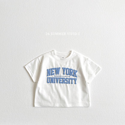 【PREORDER受付終了、ご希望はお問い合わせください。】55.New York 3D ShortSleeve Tee